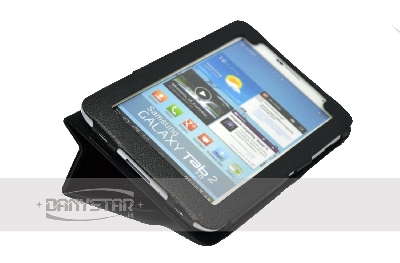 Offerte pazze Comparatore prezzi   Custodia Cover in Ecopelle Nera per Samsung Galaxy Tab 2 70 P3100 P311  il miglior prezzo  