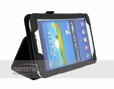 Offerte pazze Comparatore prezzi   Custodia Cover in Ecopelle Nera per Samsung Galaxy Tab 3 70 P3200 Gala  il miglior prezzo  