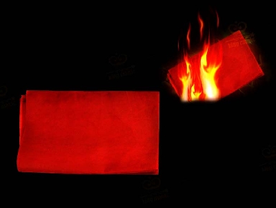 Carta lampo rossa 25x20cm