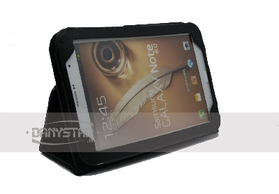 Offerte pazze Comparatore prezzi   Custodia Cover in Ecopelle Nera per Samsung Galaxy Tab Note 80 N5100 N  il miglior prezzo  
