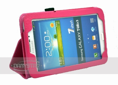 Offerte pazze Comparatore prezzi   Custodia Cover in Ecopelle Fucsia per Samsung Galaxy Tab 3 70 P3200 Ga  il miglior prezzo  