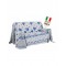 Copridivano Disegno Mongolfiera Con Cuori Shabby Made In Italy Telo Copritutto