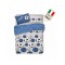 Sacco Copripiumino Campionato Calcio Squadre Pallone Juve Milan Inter