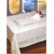 Tovaglia Ricamata A Mano Made In Italy Puro Lino Etruria