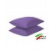 Coppia Federe Guanciale Federe Maxi Puro Cotone Made In Italy Lilla