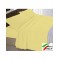 Completo Lenzuola Letto Francese Prodotto In Italia Cotone Giallo