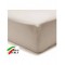 Lenzuolo Angolo Con Elastici Matrimoniale Lenzuolo Made In Italy Cotone Tortora