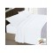 Completo Lenzuola Letto Matrimoniale Made In Italy Puro Cotone Bianco