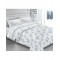 Copritutto Telo Arredo Grandfoulard Matrimoniale Prodotto Italiano In Puro Cotone Cloe Azzurro