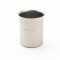 Coppa Gelato Ice In Acciaio Inox Ø75 Mm H100 Finitura Meccanica