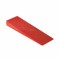 Cuneo Abbattimento In Plastica 140 Mm Rosso
