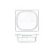 Contenitore Polipropilene Gastronorm Gn16 Haccp