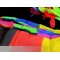 Foulard streamer colorato lungo 45x1000cm